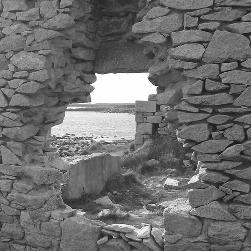 Ruine de Toul ar Staon pignon Est Ruine de Toul ar Staon pignon Est