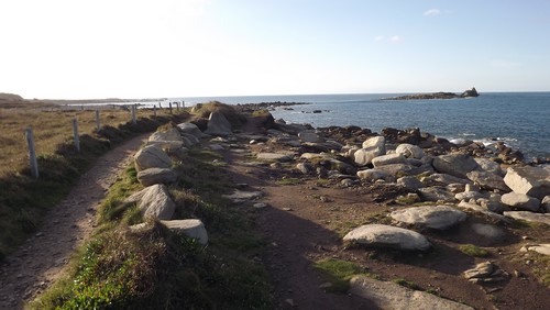 Sentier des douaniers - Près de la plage de Pors Gelen